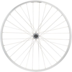 Quality Wheels Value Double Wall Series Rear Wheel - 700, QR x 135mm, Rim Brake, HG 10, Silver, Clincher