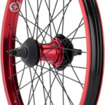 Salt Everest Rear Wheel - 20", 14 x 110mm, Rim Brake, Freecoaster, Red, Clincher