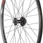 Quality Wheels Value Double Wall Series Disc Front Wheel - 26", QR x 100mm, 6-Bolt, Black, Clincher
