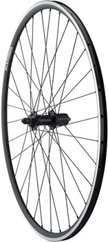 Quality Wheels Tiagra/DA22 Rear Wheel - 700, QR x 130mm, Rim Brake, HG 11 Road, Black, Clincher