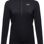 Gorewear Trail KPR Hybrid 1/2-Zip Jersey - Black, Women's, Medium