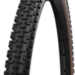 Schwalbe G-One Ultrabite Tire - 700 x 50, Tubeless, Folding, Black/Bronze, Performance Line, Race Guard, Addix