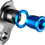 Wheels Manufacturing Universal Derailleur Hanger - 404-5, For Frames designed to accept SRAM UDH, Black/Teal