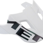 MET Helmets Roam Visor - Small/Medium, White Iridescent/Matte