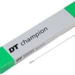 DT Swiss Champion Spoke: 2.0mm, 254mm, J-bend, Silver, Box of 100