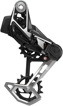 SRAM XX Eagle T-Type AXS Rear Derailleur - 12-Speed, 52t Max, (Battery Not Included), UDH Hangerless, Aluminum Cage, Black/Silver