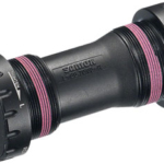 Samox English Bottom Bracket - English (BSA), 68/73mm, For 24mm Spindle, External, Black