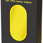 Pirelli SmarTUBE Patch Kit - 10 Patches with Glue, Yellow, Black Valve