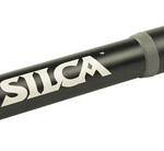Silca Gravelero Mini Pump - 80psi, Aluminum, Presta/Schrader, With Bracket, Retractable hose