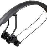 Topeak Tetrafender R2, Rear Fender - Fits Up To 650/700 x 32 Road Tire, Black