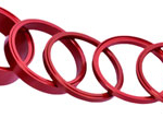 Wheels Manufacturing StackRight Headset Spacer Kit - Red