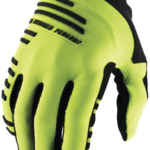100% R-Core Gloves - Flourescent Yellow, Full Finger, X-Large