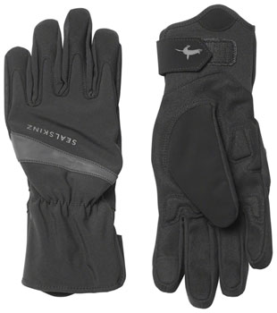 SealSkinz Bodham Waterproof Gloves - Black, Full Finger, X-Large