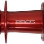 Hope Pro 5 Front Hub - 15 x 110mm, 6-Bolt, Red, 28H