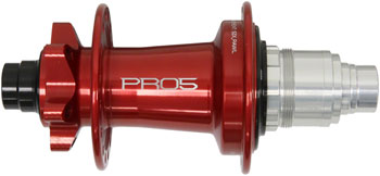 Hope Pro 5 Rear Hub - 12 x 148mm, 6-Bolt, XD, Red, 32H