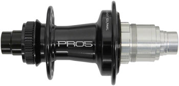 Hope Pro 5 Rear Hub - 12 x 142mm, Center-Lock, XDR, Black, 24H