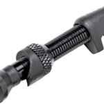 DT Swiss Aluminum Tubeless Valve - MTB or Road, 18-25mm Asymmetric Rim, Black, Single