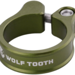 Wolf Tooth Seatpost Clamp - 29.8mm, Bolt-On, Olive