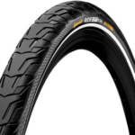 Continental Ride City Tire - 700 x 47, Clincher, Wire, Black/Reflex, ExtraPuncture Belt, E25