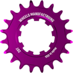 Wheels Manufacturing SOLO-SPEED Cog - 20t, Fits SOLO-SPLINE and SOLO-XD kits, Purple
