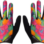 Handup Vented Gloves - Pineapples Carribbean, Full Finger, Small