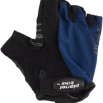 Planet Bike Aries Gloves - Black/Blue, Short Finger, X-Large