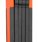 Kryptonite Evolution 790 Folding Lock - 90cm, Keyed, Inludes Click Tight Bracket, Black/Orange