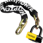 Kryptonite New York Fahgettaboudit Chain 1410 and Disc Lock: 3.25' (100cm)