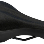 Planet Bike Comfort Gel Saddle - Steel, Black, Men's