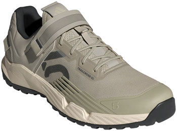 Five Ten Trailcross Mountain Clipless Shoes - Men's, Putty Gray/Carbon/Wonder White, 8.5