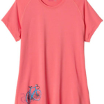 Terry Tech Short Sleeve T-Shirt - Coral Shadow, Medium
