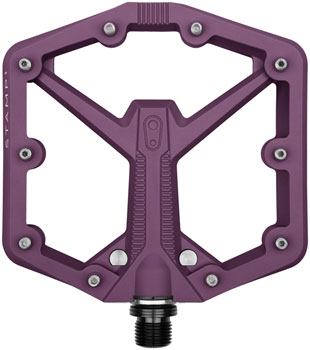Crankbrothers Stamp 1 Gen 2 Pedals - Platform, Composite, 9/16", Purple, Large