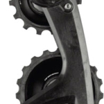 CeramicSpeed OSPW RS Alpha Pulley Wheel System for SRAM Red/Force AXS - ALPHA Aluminum Pulley, Carbon Cage, Black