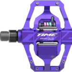 Time Speciale 10 Pedals - Dual Sided Clipless with Platform, Aluminum, 9/16", Purple, Large, B1