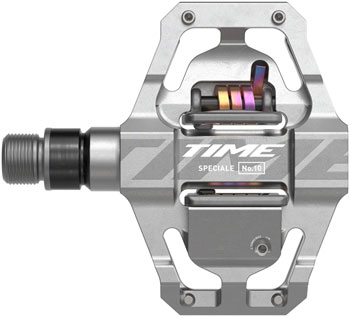 Time Speciale 10 Pedals - Dual Sided Clipless with Platform, Aluminum, 9/16", Raw, Small, B1