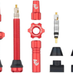 Wolf Tooth Tubeless Valve Stem Kit - 44 mm, Red