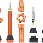 Wolf Tooth Tubeless Valve Stem Kit - 44 mm, Orange