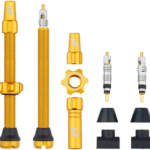 Wolf Tooth Tubeless Valve Stem Kit - 60 mm, Gold