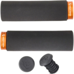 Wolf Tooth Fat Paw Lock-on Grips - Black/Orange