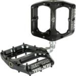 Renthal Revo-F Pedals - Platform, 9/16", Black, 100 x 104mm