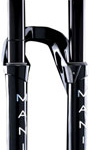 Manitou R8 Pro Suspension Fork - 29", 120 mm, 15 x 110 mm, 44mm Offset, Remote Lockout, Black/Silver