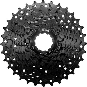 KMC Cassette - 9-Speed, 11-32t, HG Driver Compatible, Black