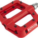 RaceFace Chester Pedals - Platform, Composite, 9/16", Large, Red
