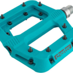 RaceFace Chester Pedals - Platform, Composite, 9/16", Large, Turquoise