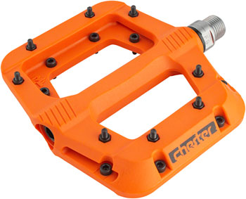 RaceFace Chester Pedals - Platform, Composite, 9/16", Small, Orange
