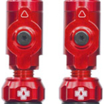 Muc-Off Big Bore Lite Tubeless Valve Stems - Small, 30mm, Red