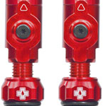 Muc-Off Big Bore Lite Tubeless Valve Stems - Medium, 35mm, Red