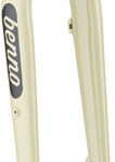 Benno Boost Replacement Fork - Aluminum, 2020-2021, QR, 24", Post Mount, Bone