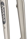 Benno Boost Replacement Fork - Aluminum, 2022+, Thru-Axle, 24", Post Mount, Titanium Gray