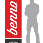 Benno Logo Banner with X-Stand - 60 x 180cm